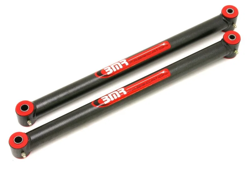 BMR Suspension TCA011H, 96-06 W-Body Rear Trailing Arms (Polyurethane) - Black Hammertone