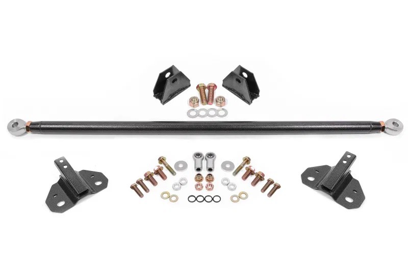 BMR Suspension SM762H, 15-23 Ford S550 Mustang Shock Mount Kit - Black Hammertone
