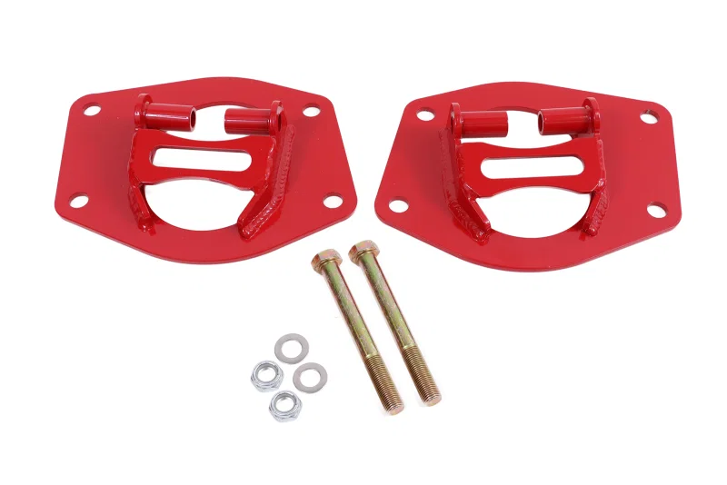BMR Suspension CCK004R, 10-15 5th Gen Camaro Coilover Conversion Kit Rear Upper Mount - Red