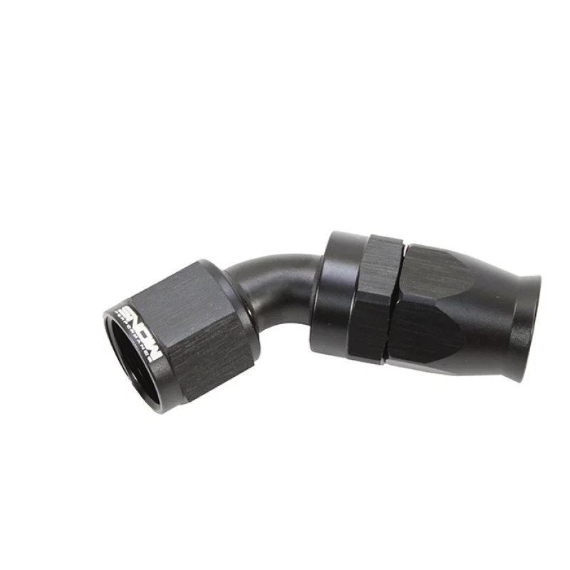 Snow Performance SNF-60145, 10AN 45 Degree PTFE Hose End (Black)