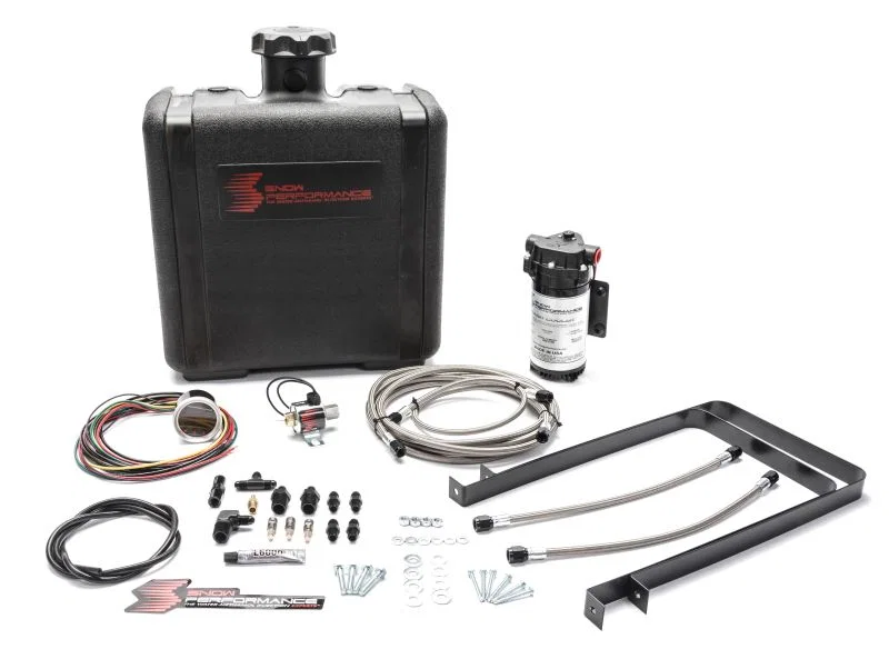 Snow Performance SNO-400-BRD, Cummins Stg 2 Boost Cooler Water Injection Kit (SS Braided Line & 4AN Fittings) for Dodge
