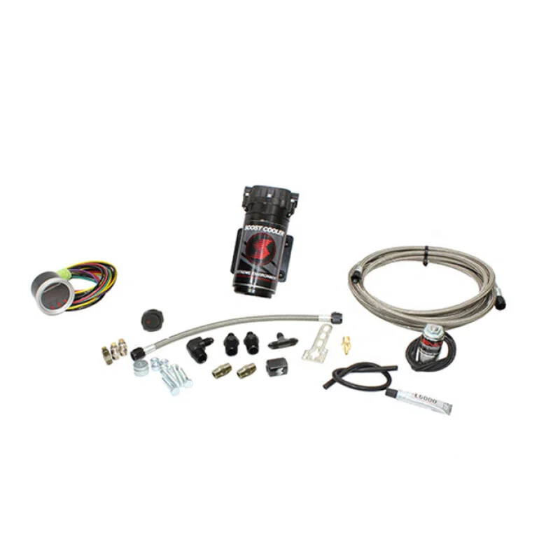 Snow Performance SNO-410-BRD-T, 07-17 Cummins 6.7L Stg 2 Boost Cooler Water Inj. Kit (SS Brded Line/4AN) w/o Tank