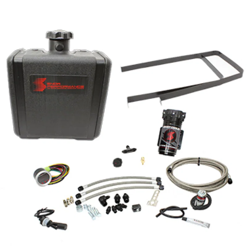 Snow Performance SNO-400-BRD-T, Cummins Stg 2 Bst Cooler Water Injection Kit (SS Brded Line/4AN Fittings) w/o Tank for Dodge