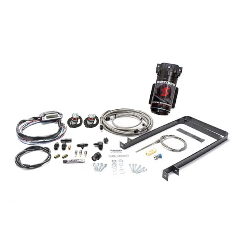 Snow Performance SNO-510-BRD-T, 07-17 Dodge 6.7L Stg 3 Boost Cooler Water Inj. Kit (SS Braided Line/4AN) w/o Tank