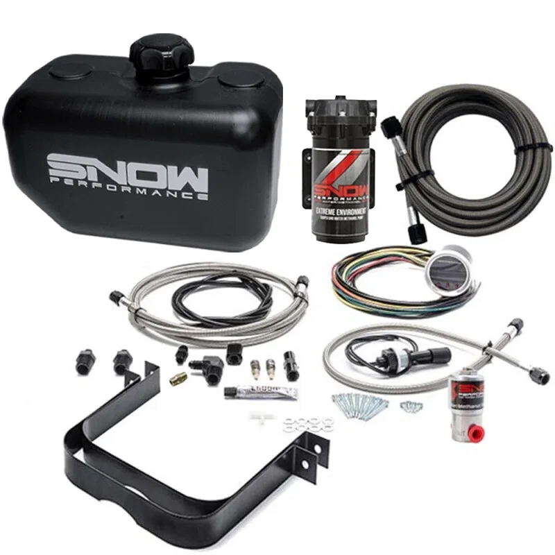 Snow Performance SNO-211-BRD, 2.5 Boost Cooler Water Methanol Injection Kit w/ SS Brd Line & 4AN Fittings