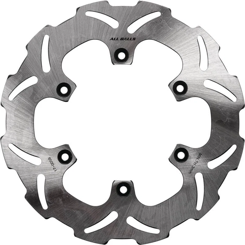 All Balls Racing 18-0059, 02-18 Yamaha YZ125 Brake Disc Rear
