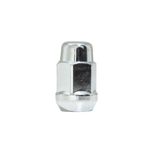 Acorn Bulge Heat Treated Lug Nut 13/16" Hex 12mm x 1.25 Chrome Bulk