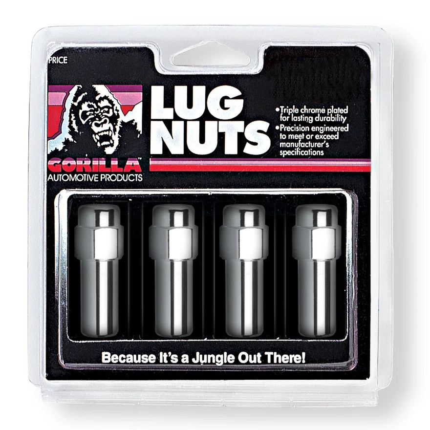 SST Closed End 13/16" Hex 12mm x 1.50 Chrome Pack of 4 Lug Nuts and 4 Washers