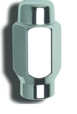 E-T Closed Long Lug Nut 13/16" Hex 12mm x 1.25 Chrome Bulk
