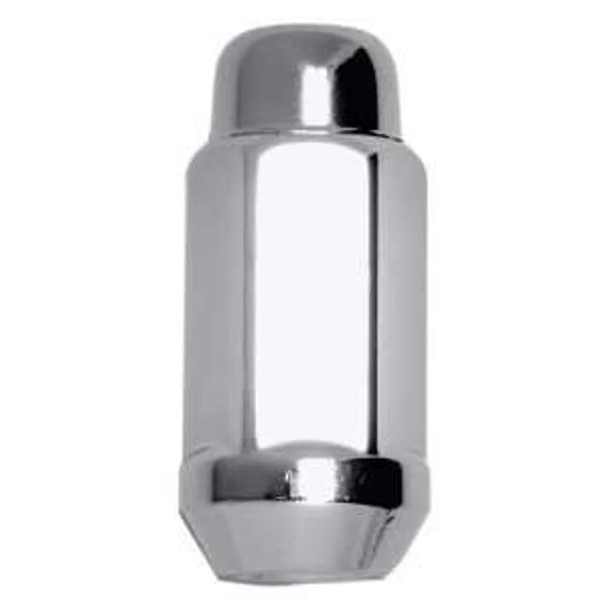 Acorn Bulge XL Heat Treated Lug Nut 3/4" Hex 1/2"-20 Chrome Bulk