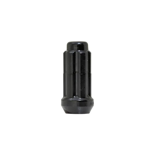 Small Diameter Spline Duplex Lug Nut 14mm x 1.50 Black Bulk