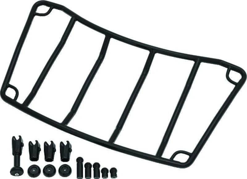 Kuryakyn 7149, Trunk Luggage Rack Adjustable Gloss Black