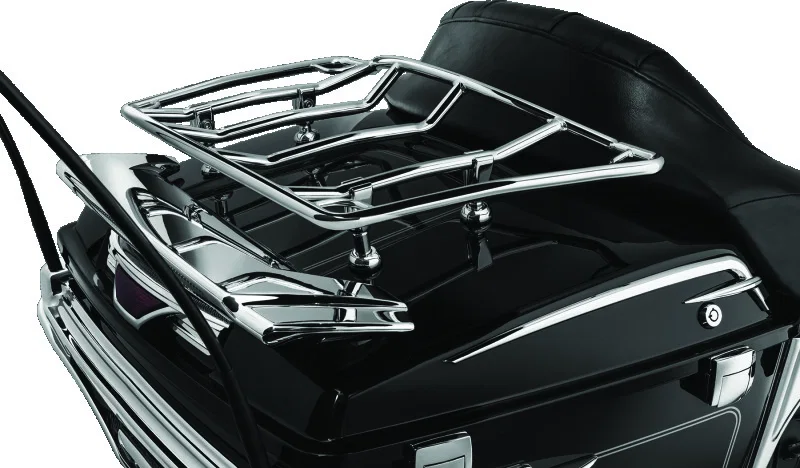 Kuryakyn 7159, Multi-Rack Adjustable Trunk Luggage Rack Chrome for Honda