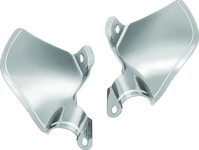 Kuryakyn 5789, Saddle Shields Heat Deflectors 18-Up Softail Models Smoke