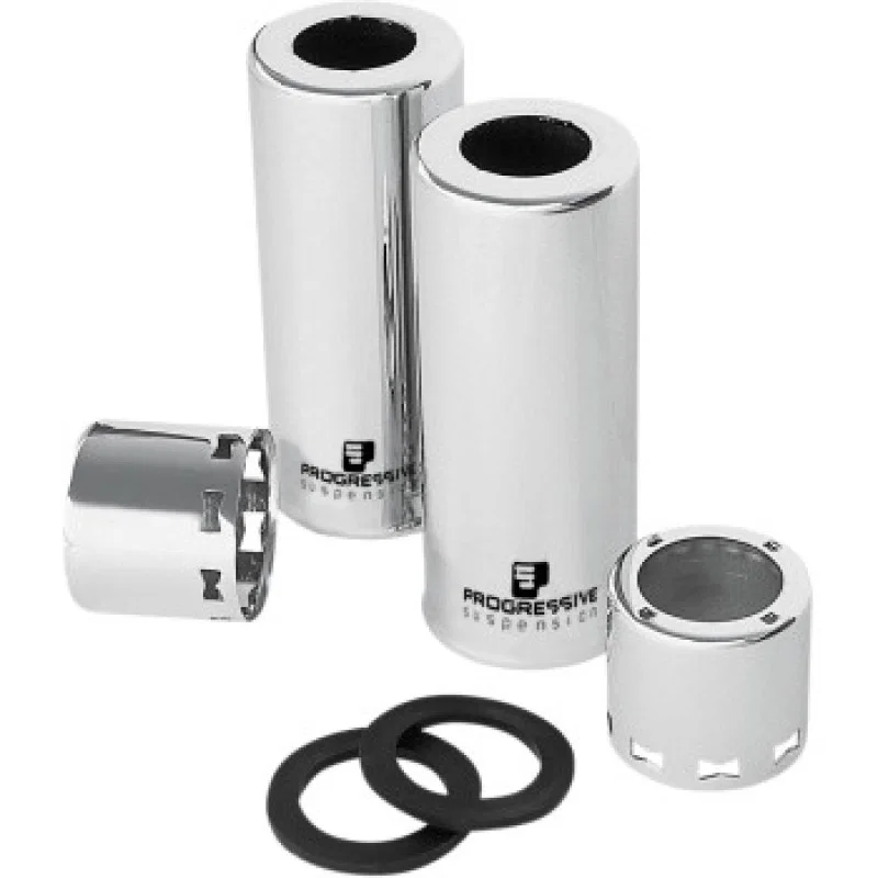 Progressive 30-5027C, Shocks Covers Full Length (PR) - Chrome