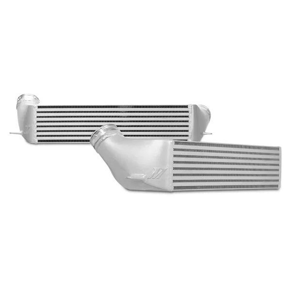 Mishimoto MMINT-E90-07, Front Intercooler, Silver fits BMW 335i/335xi/135i 2007-2013