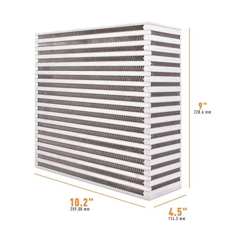 Mishimoto MMUIC-22, Universal Air-to-Air Race Intercooler Core 10.2 in x 9in x 4.5in