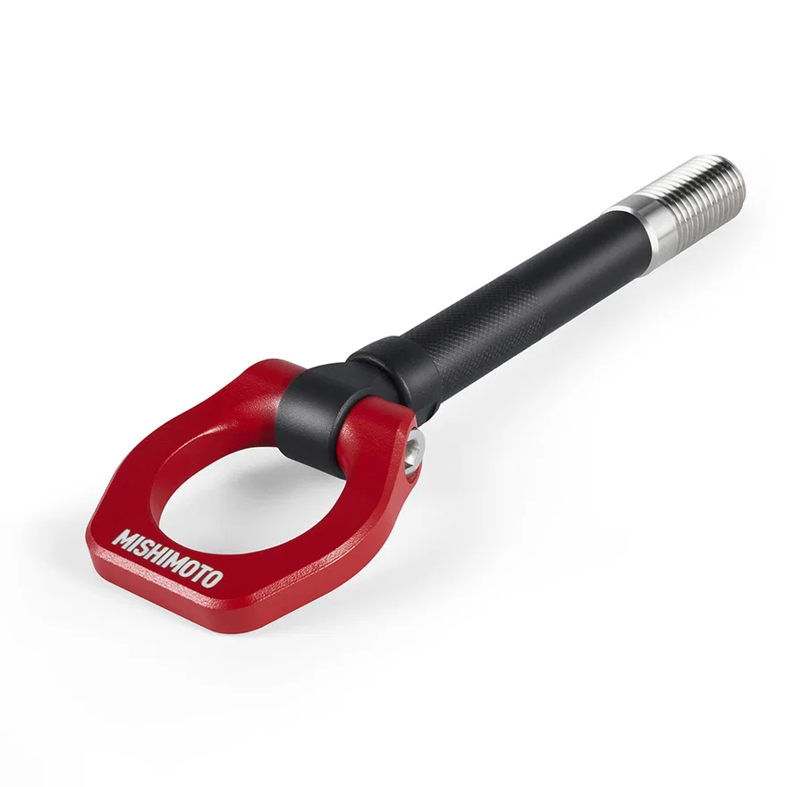Mishimoto MMTH-GRC-23RD, Front Left Racing Tow Hook, Red, fits Toyota GR Corolla 2023-2024