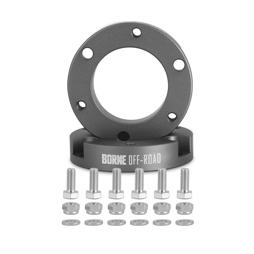 Mishimoto BNLK-TACO-05-F2, Borne Off-Road BNLK-TACO-05-F2 Front Leveling Kit, 2 in, fits Toyota Tacoma 2005-2023