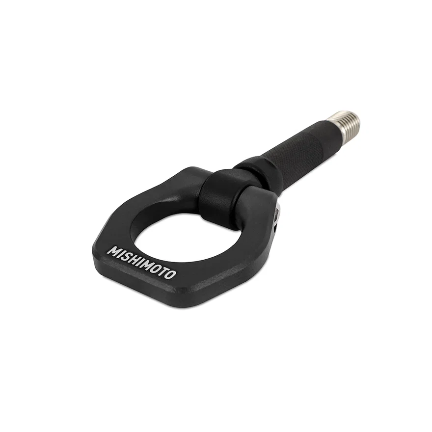 Mishimoto MMTH-F80-15BK, Racing Tow Hook, Black, Front, fits BMW F80 M3 2015-2019