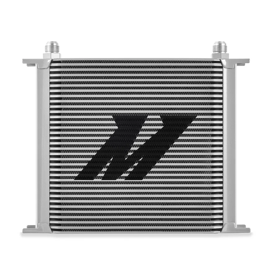 Mishimoto MMOC-34SL, Universal Oil Cooler, 34-Row, Silver