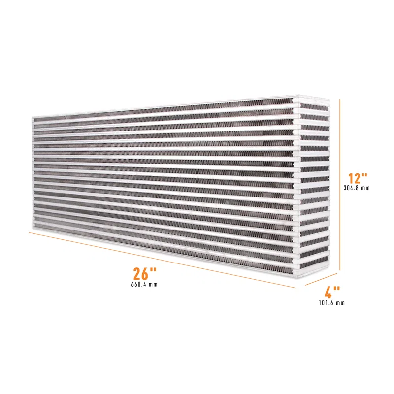 Mishimoto MMUIC-03, Universal Air-to-Air Race Intercooler Core 26in x 12 in x 4in