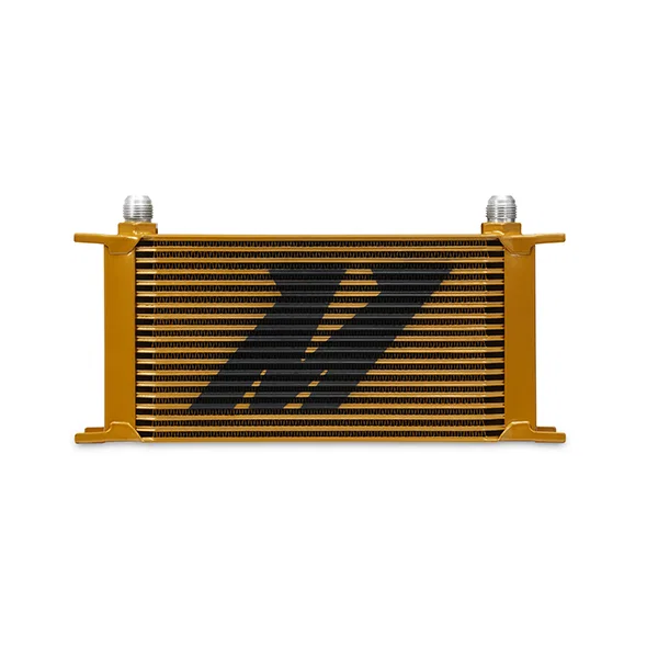Mishimoto MMOC-19G, Universal Oil Cooler 19-Row, Gold