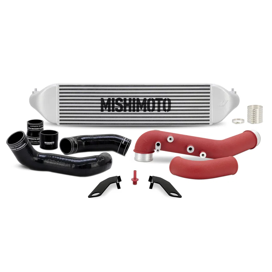 Mishimoto MMINT-CTR-23KSLRD, Performance Intercooler Kit, Silver/Red, fits Honda Civic Type R 2023+