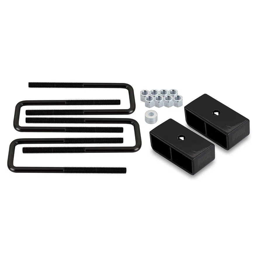 Mishimoto BNLK-SIL-07-R2, Borne Off-Road BNLK-SIL-07-R2 Rear Leveling Kit, 2 in, fits Chevy/GMC Silverado/Sierra 1500 2007-2019