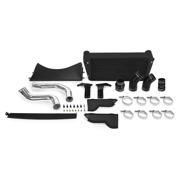 Mishimoto MMINT-RAM-13KBK, Intercooler Kit, Black/Polished, fits Dodge 6.7L Cummins 2013-2018 for Ram