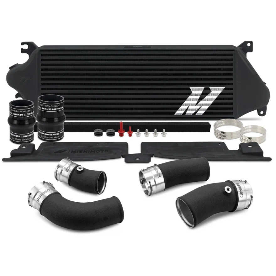 Mishimoto MMINT-TAC-24KBKBK, Intercooler Kit, Black/Black, fits Toyota Tacoma 2024+