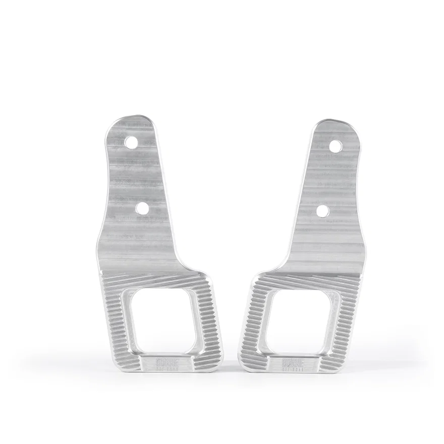Mishimoto BNTH-F150-17N, Front Lower Borne Off-Road BNTH-F150-17N Billet Tow Hooks, Natural, fits Ford F-150 Raptor 2017+