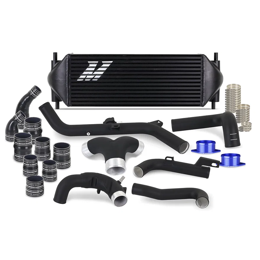 Mishimoto MMINT-BR27-21KBBK, Intercooler Kit, Black/Black, fits Ford Bronco 2.7L 2021+