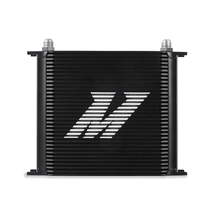 Mishimoto MMOC-34BK, Universal Oil Cooler, 34-Row, Black