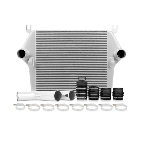 Mishimoto MMINT-RAM-07KSL, Intercooler Kit, Silver/Polished, fits Dodge 6.7L Cummins 2007.5-2009