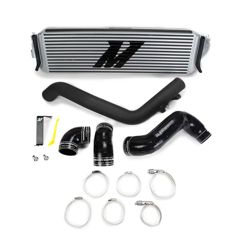 Mishimoto MMINT-CTR-17KSLWBK, Intercooler Kit, Silver/Black, fits Honda Civic Type R 2017-2021