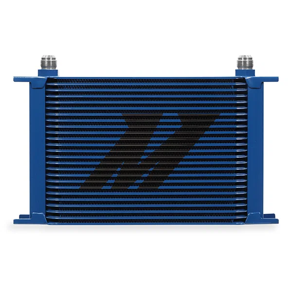 Mishimoto MMOC-25BL, Universal Oil Cooler, 25-Row, Blue