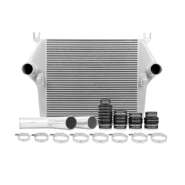 Mishimoto MMINT-RAM-03KSL, Intercooler Kit, Silver/Polished, fits Dodge 5.9L Cummins 2003-2007
