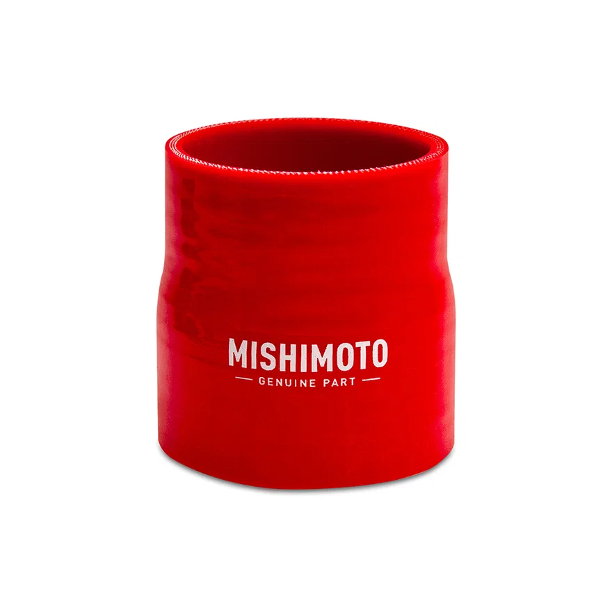 Mishimoto MMCP-3035RD, Straight Transition Coupler, Red, Silicone, 3.00in to 3.50in
