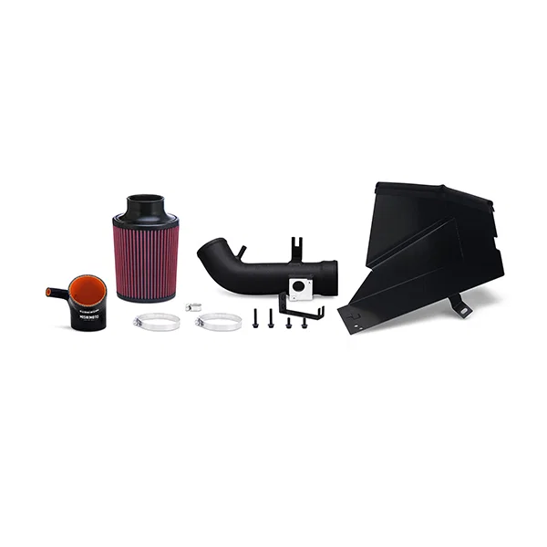 Honda Civic Si Performance Air Intake, 2006–2011 Wrinkle Black Pipe W/ Heatshield