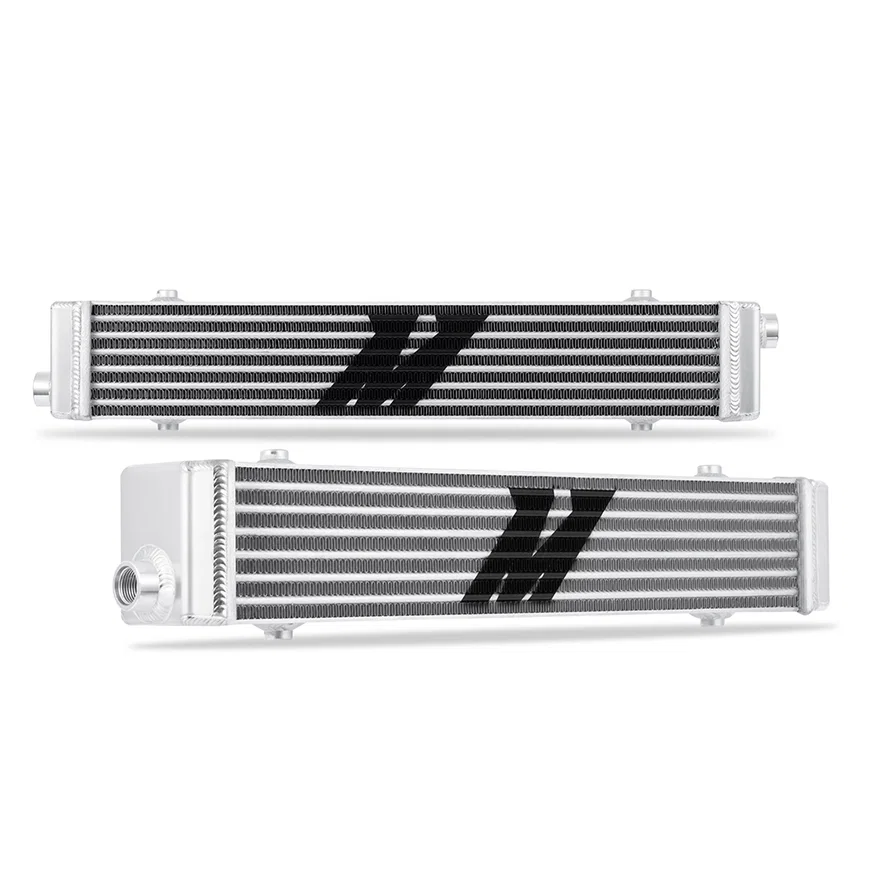 Mishimoto MMOC-TF589-N, Universal Oil Cooler, Tube and Fin Crossflow, Silver