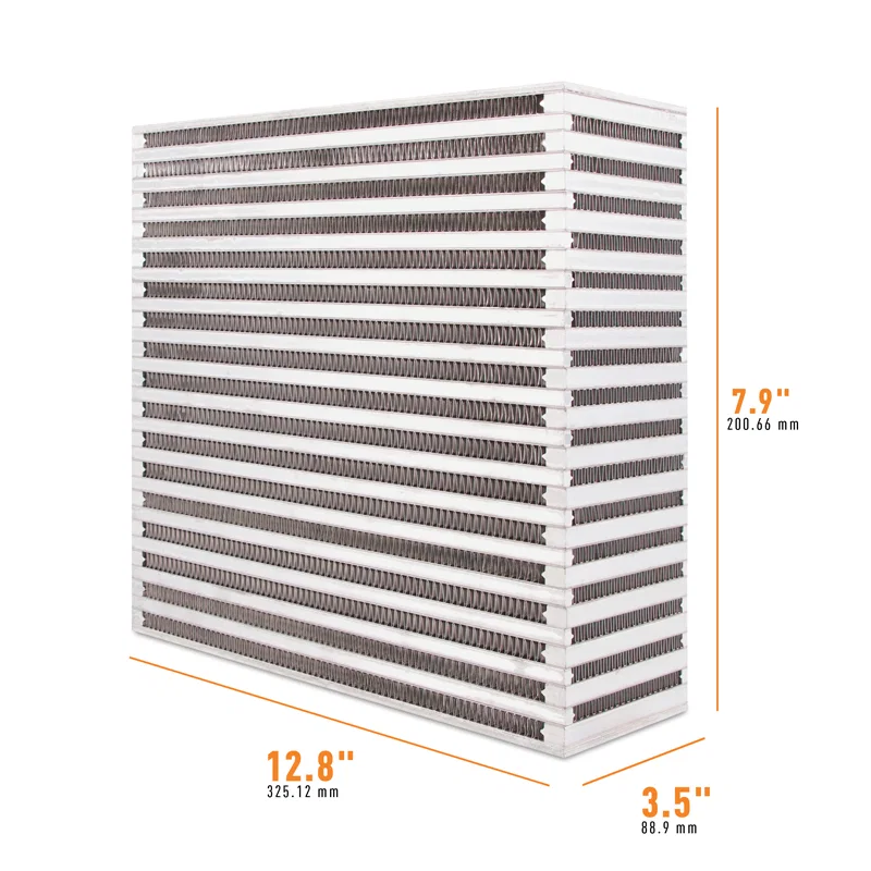 Mishimoto MMUIC-20, Universal Air-to-Air Race Intercooler Core 12.8in x 7.9in x 3.5in