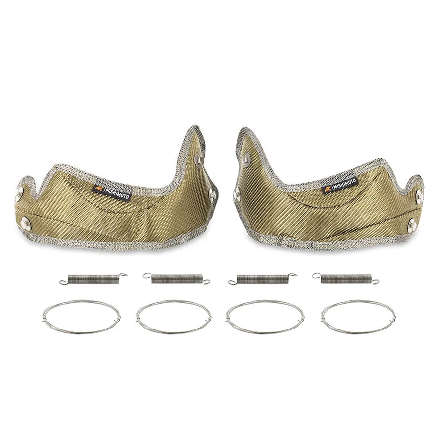 Mishimoto MMTB-F35T-17, Titanium Turbo Blankets, fits Ford F-150 Raptor 3.5L EcoBoost 2017-2020