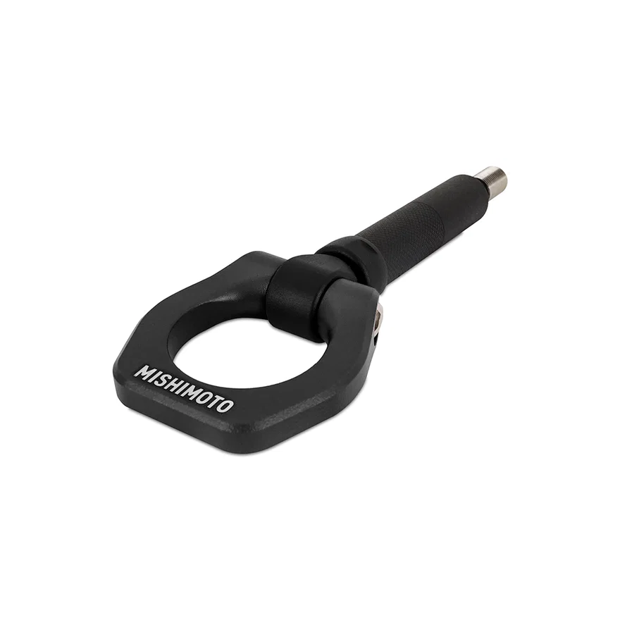 Mishimoto MMTH-WRX-01BK, Front Racing Tow Hook, Black, fits Subaru WRX/STI 2002-2007