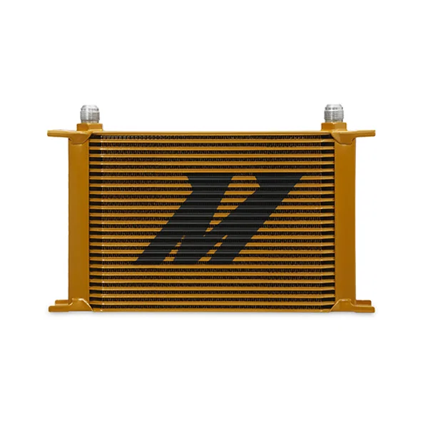Mishimoto MMOC-25G, Universal Oil Cooler, 25-Row, Gold