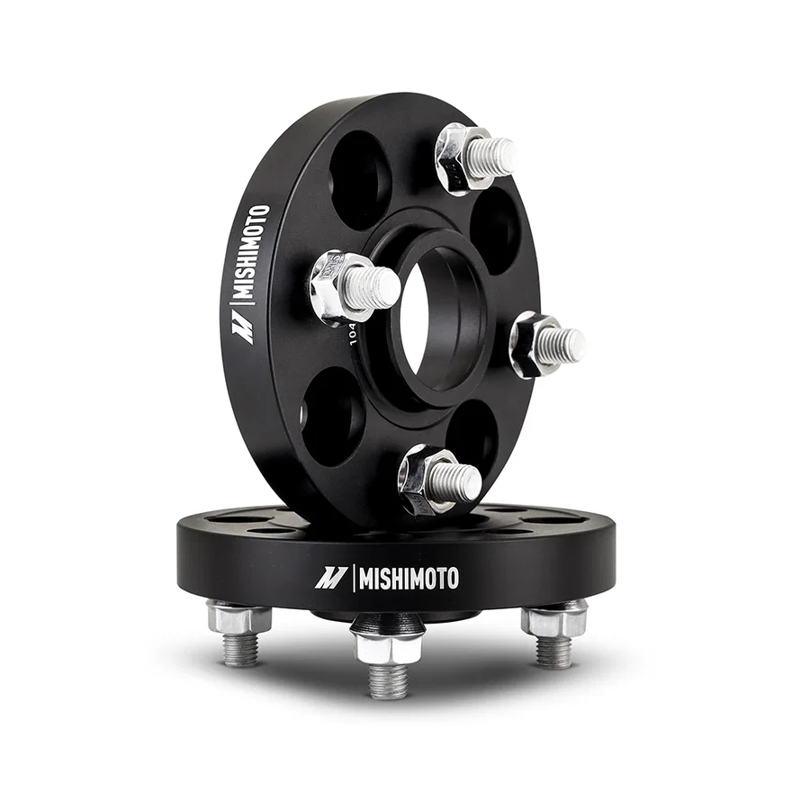 Wheel Spacers, Black, 4x100, 56.1 Center Bore, M12x1.5, 30mm