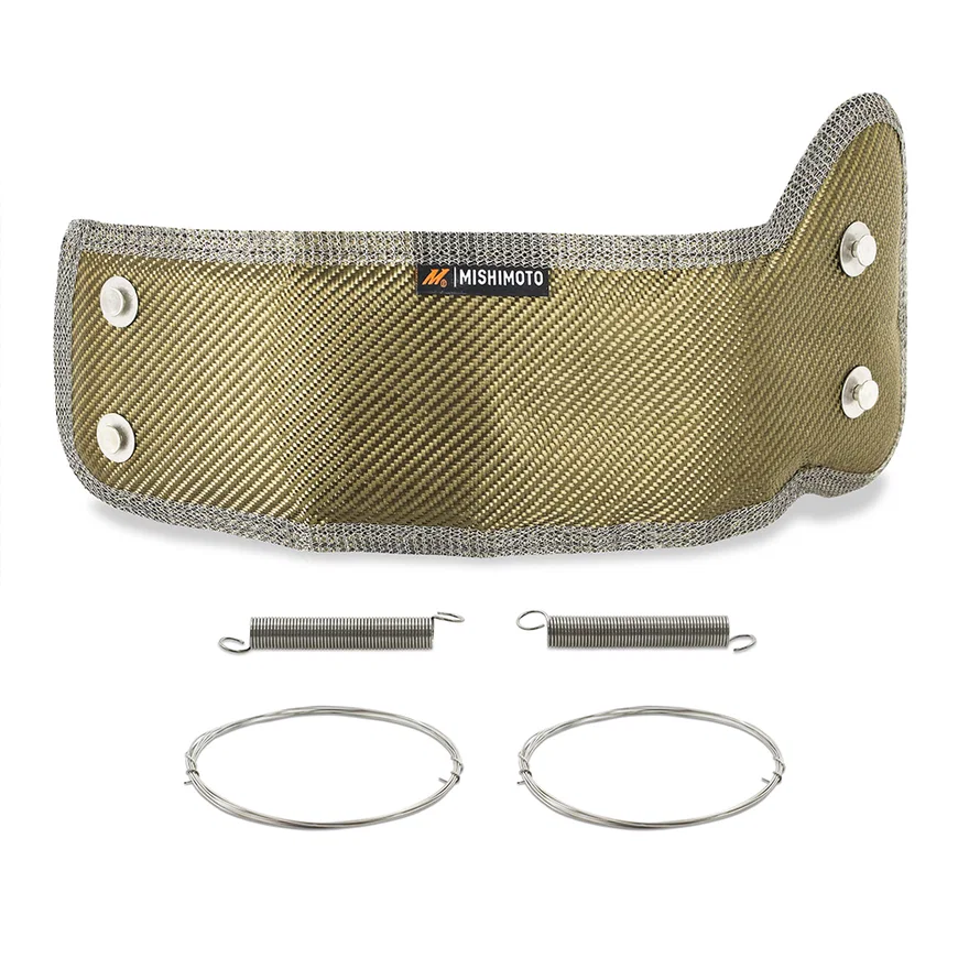 Mishimoto MMTB-WRX-01, Titanium Turbo Blanket, fits Subaru WRX 2001-2014 / STI 2004-2017