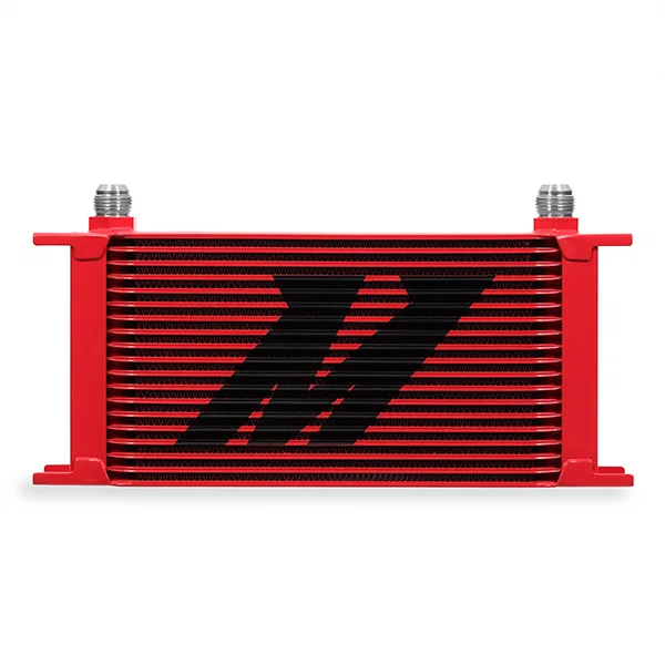 Mishimoto MMOC-19RD, Universal Oil Cooler 19-Row, Red