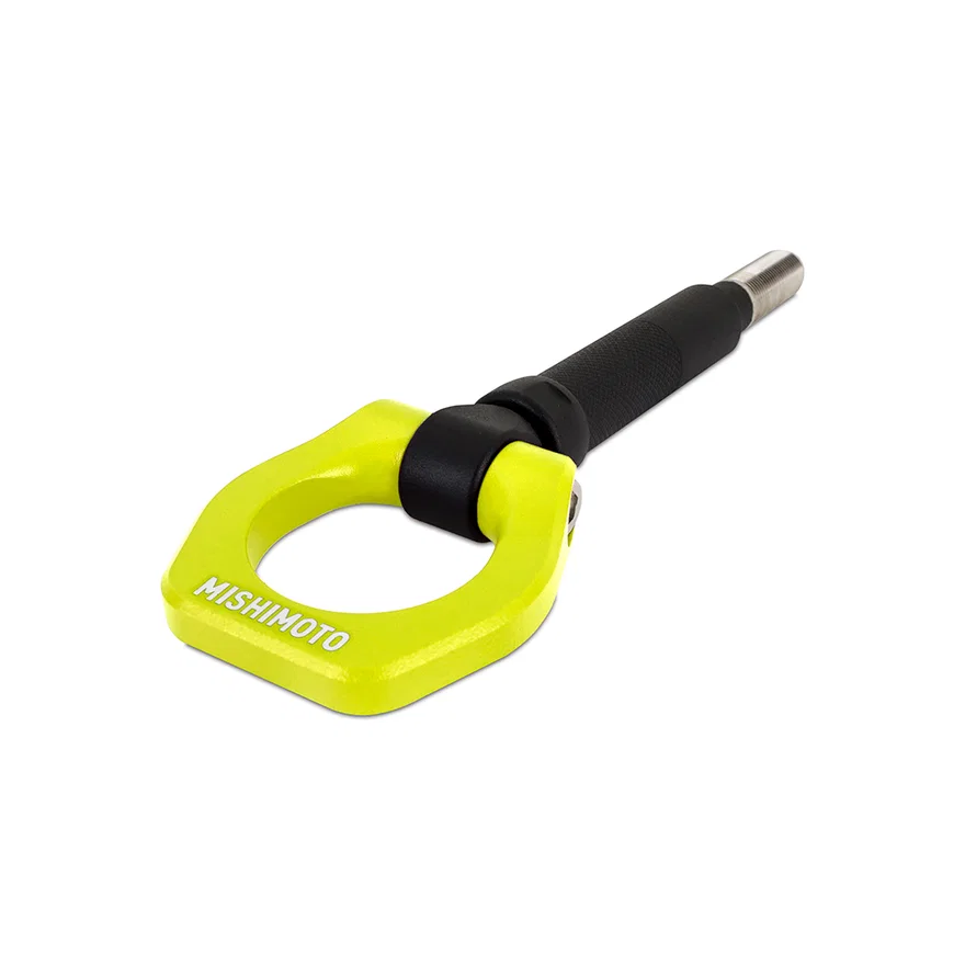 Mishimoto MMTH-BRZ-13NY, Front Racing Tow Hook, Neon Yellow, fits Subaru BRZ/Scion FR-S/Toyota 86 2013-2021