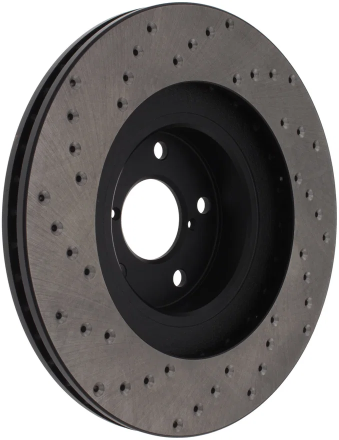 Stoptech 128.47018R, 02-10 WRX Drilled Right Front Rotor